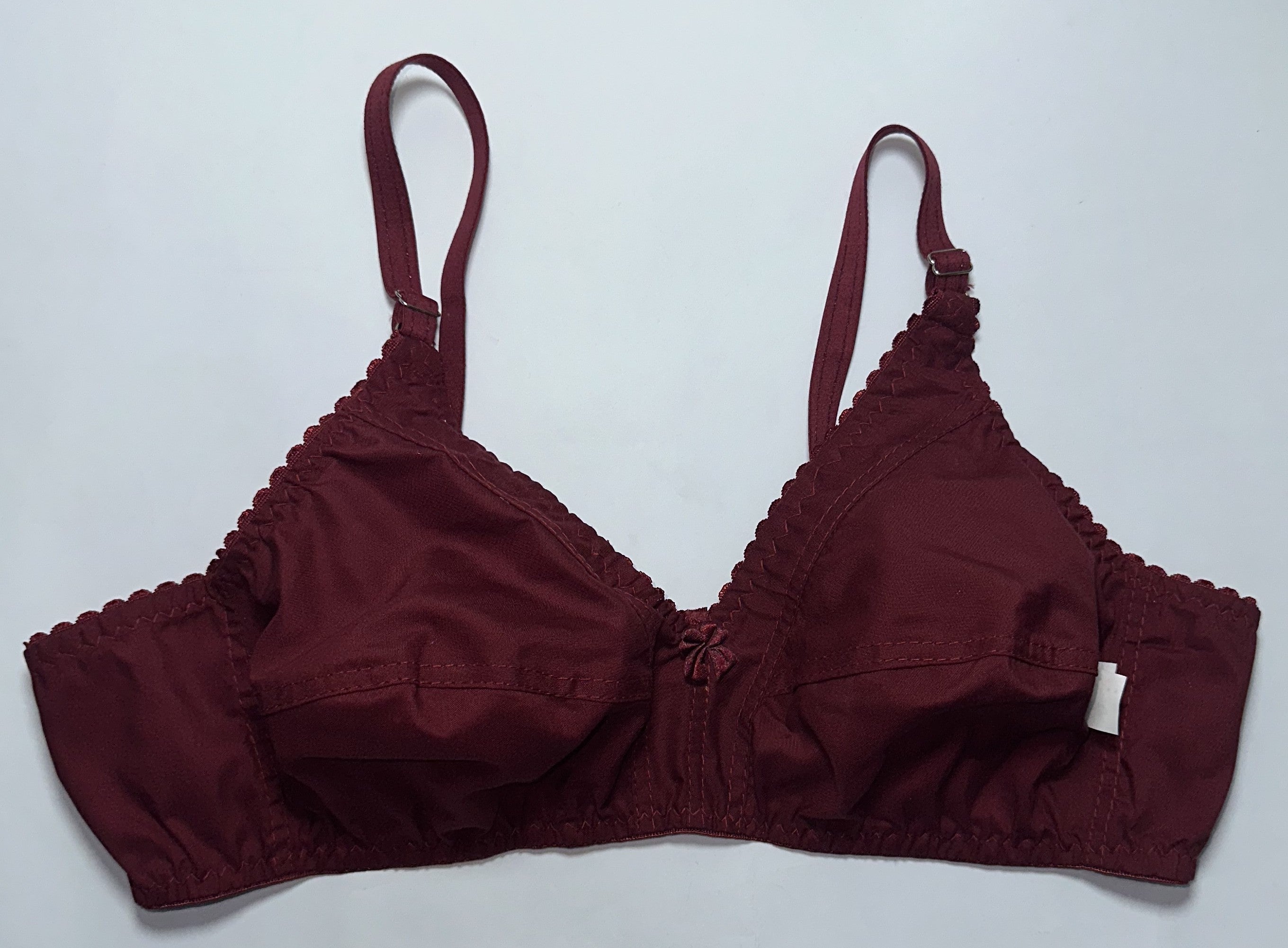 Classic Seamed Cotton Wireless Bra - Multi Colors Classic Seamed Cotton Wireless Bra - Multi Colors