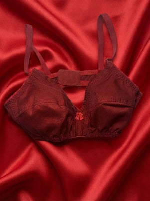 Ribbed Seamless Comfort Bralette – Adjustable Straps & Wire-Free Support