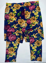 Midnight Bloom Floral Stretch Trousers