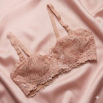 The Scalloped Floral Lace Bralette - 3 Colors
